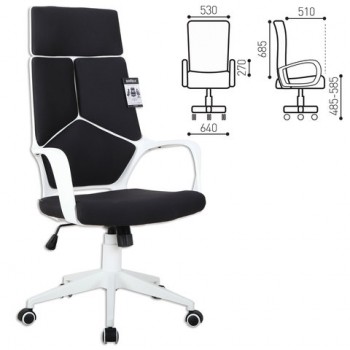Кресло офисное BRABIX Prime EX-515 (черная ткань) в Криводановке - krivodanovka.mebel54.com | фото